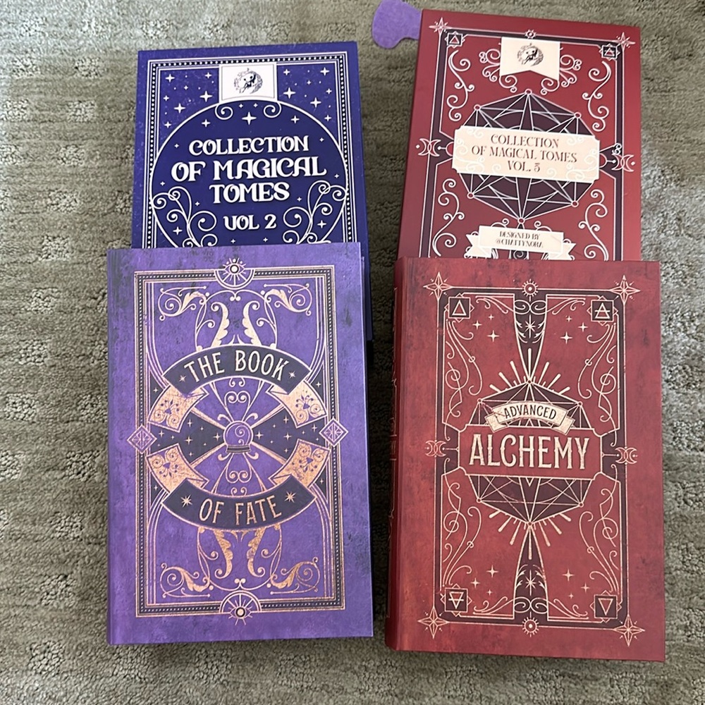 Fairyloot collection of magical tomes volume 2 and 3